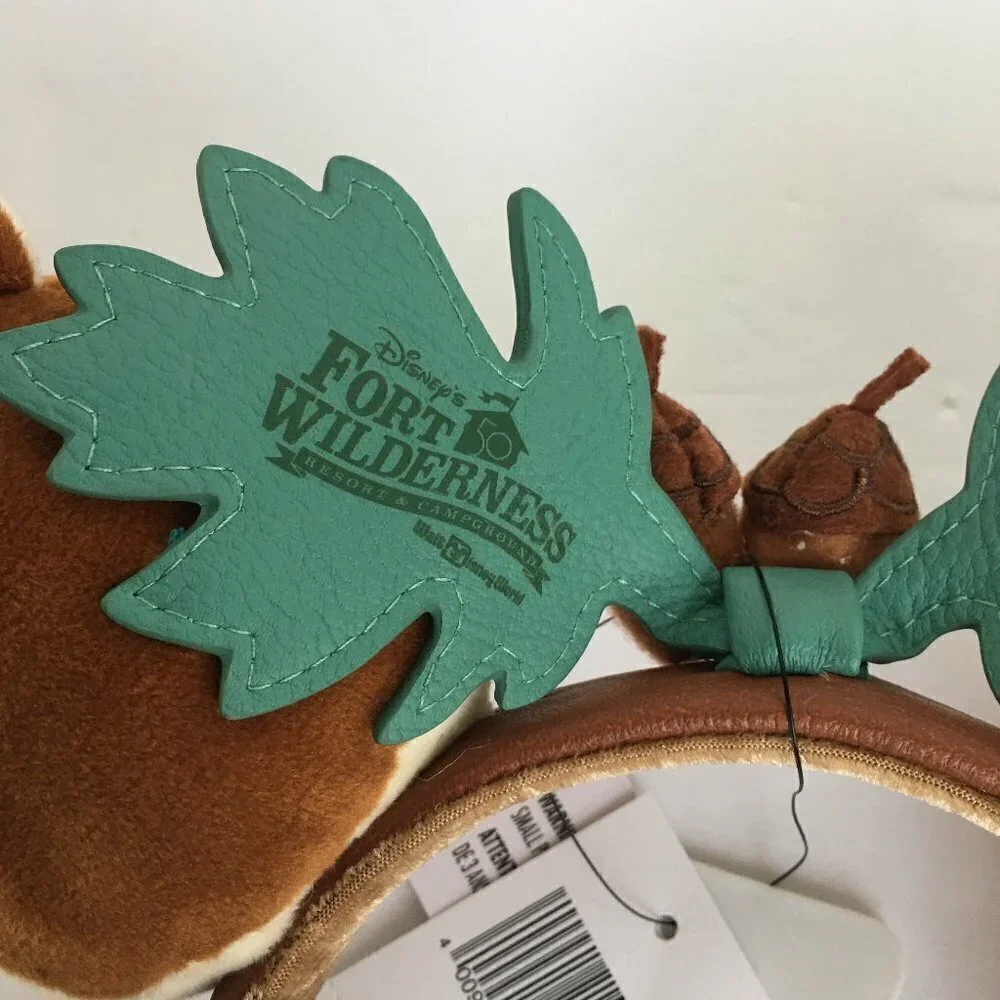 NEW Disney Loungefly Chip‎ 'n Dale Minnie Mouse Ears Fort Wilderness RARE